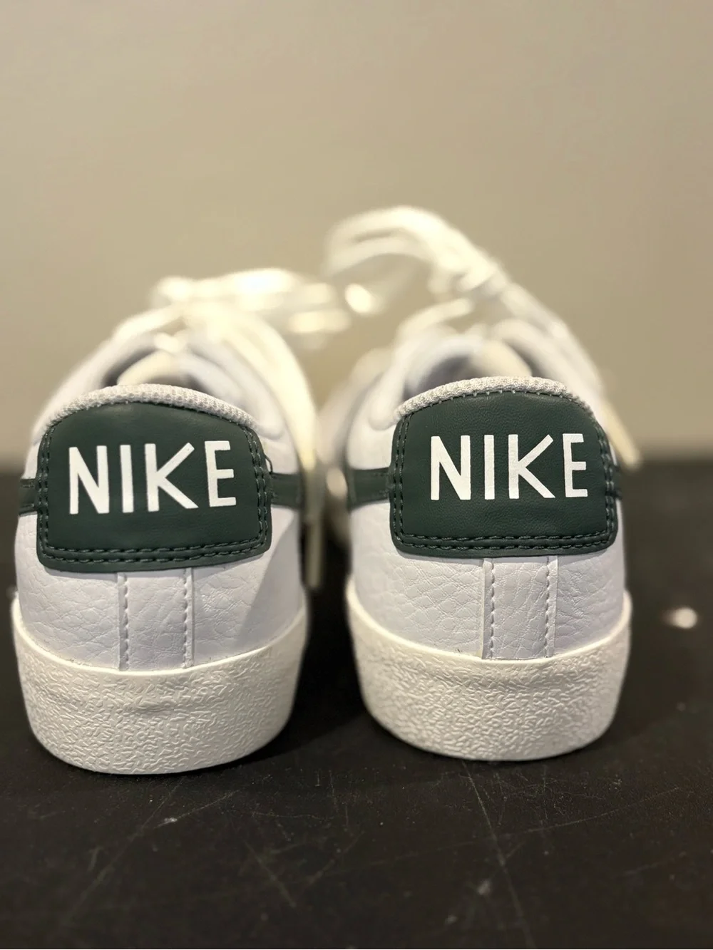 Nike Blazer Low '77 (GS) White/Green-Sail Youth Size 5.5Y DA4074-124 - Picture 7 of 9